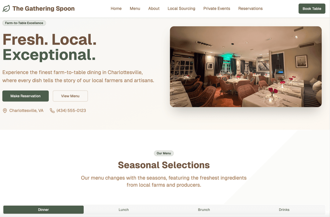 The Gathering Spoon Website